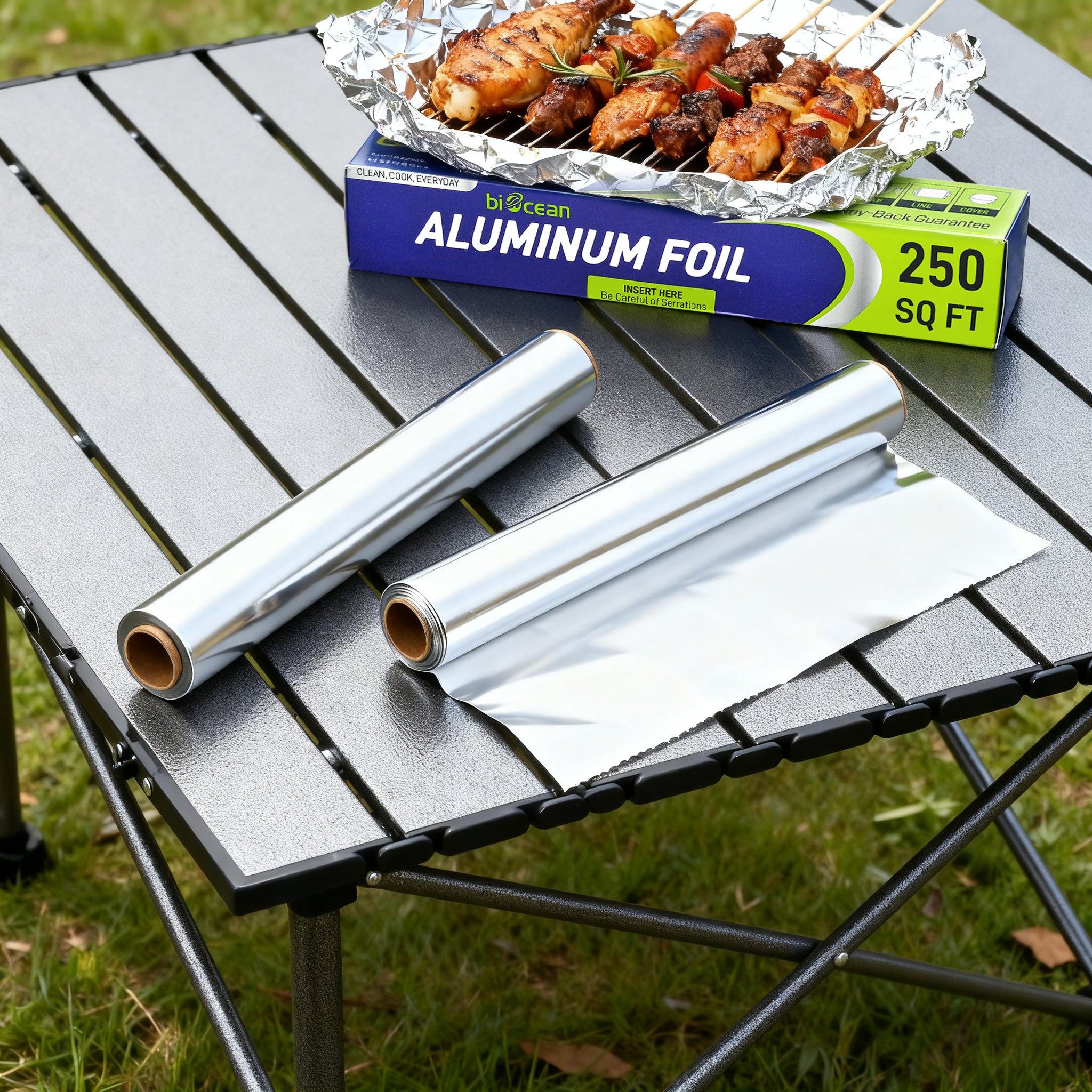 12" x 250" Aluminum Foil Roll*2-4/Case
