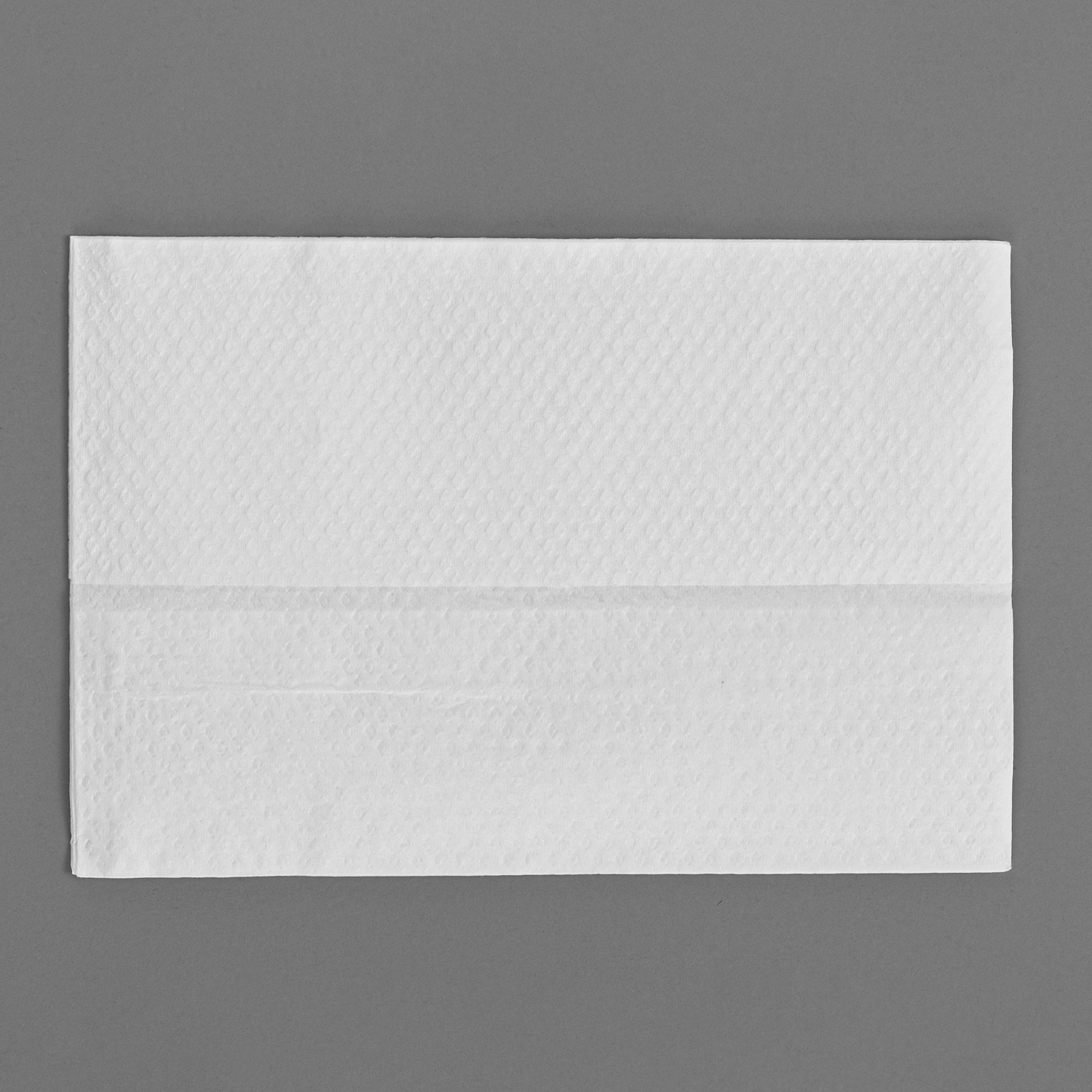 6.7" x 9.8" White 1-Ply  1/6 Fold Express Low-Fold Napkins-8,000/Case