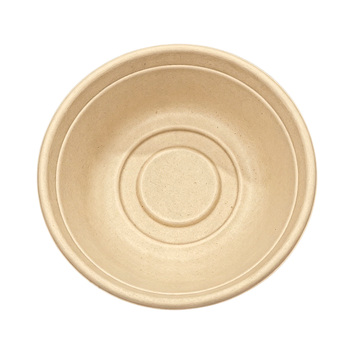 [500ct] 32oz Compostable Bagasse Bowls | Round | Natural