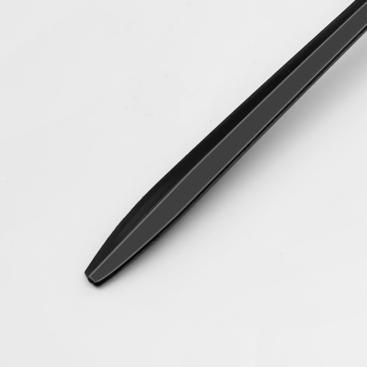 [1,000ct] PP Plastic Medium Weight Forks | Black