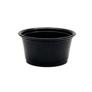 [2,500ct] 2 oz PP Plastic Portion Cups | Black