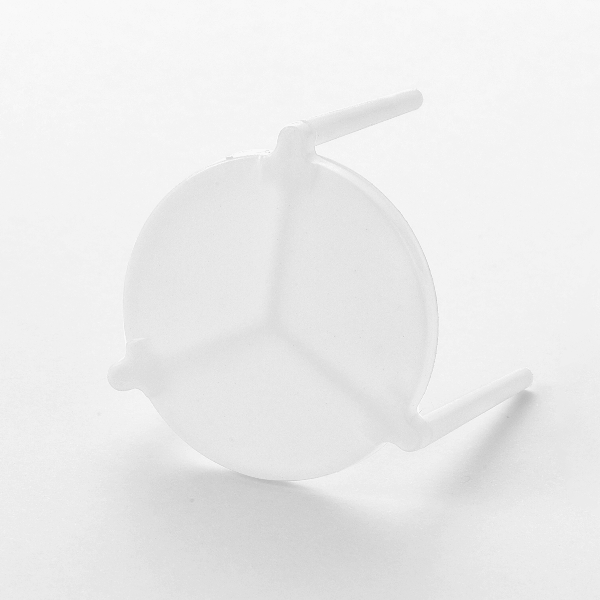 [10,00ct] 1.5" PP Plastic Medium weight Pizza Saver | White