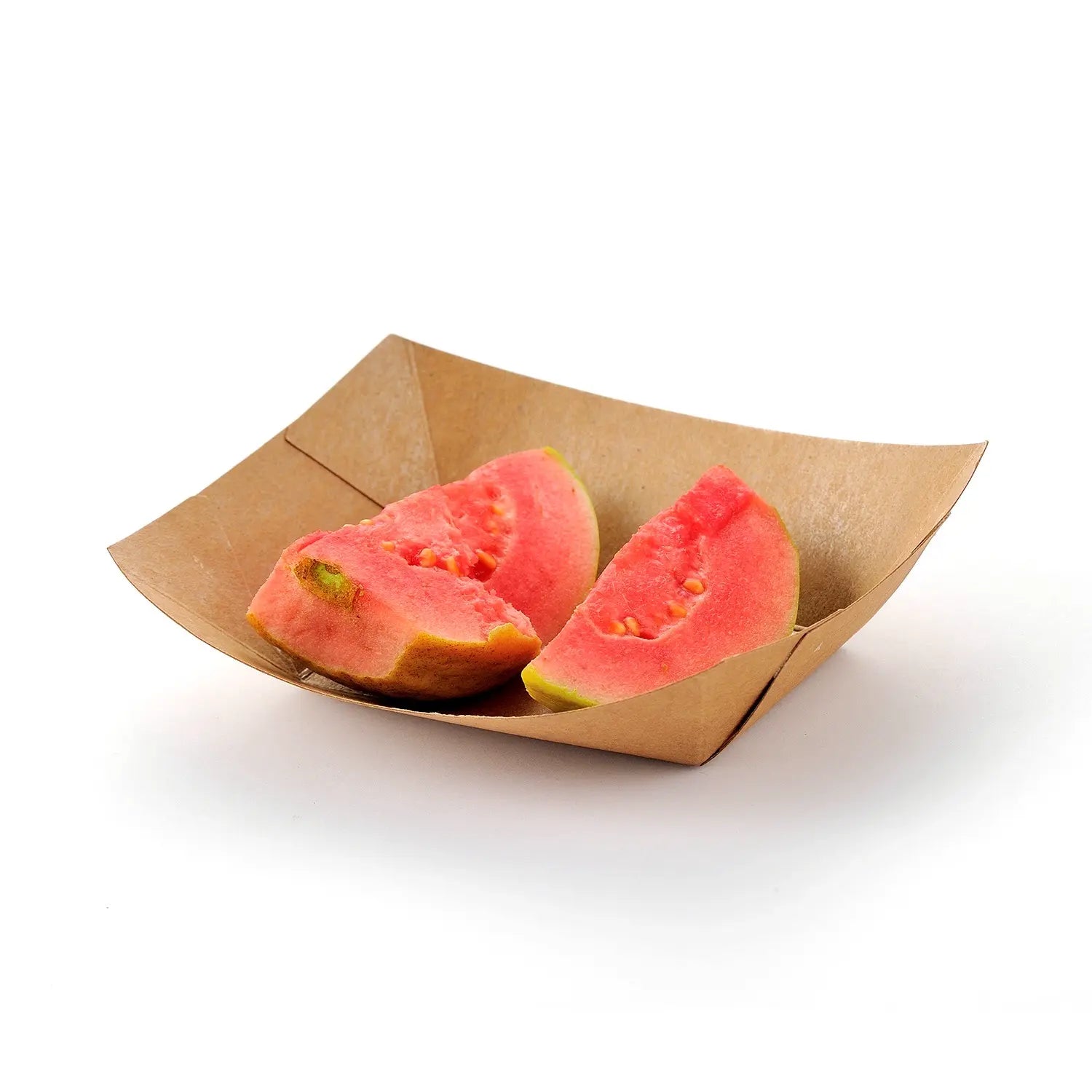 2lb Kraft Paper Food Trays 1,000/Case