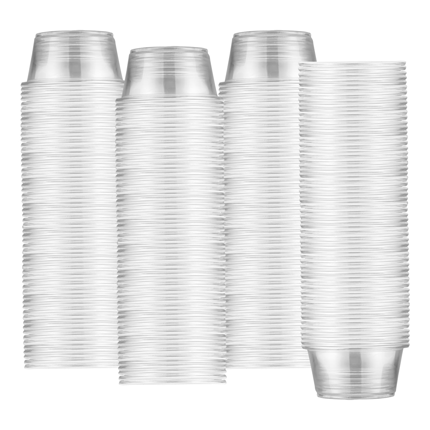 2 oz Clear PP Plastic Portion Cups-2,500/Case