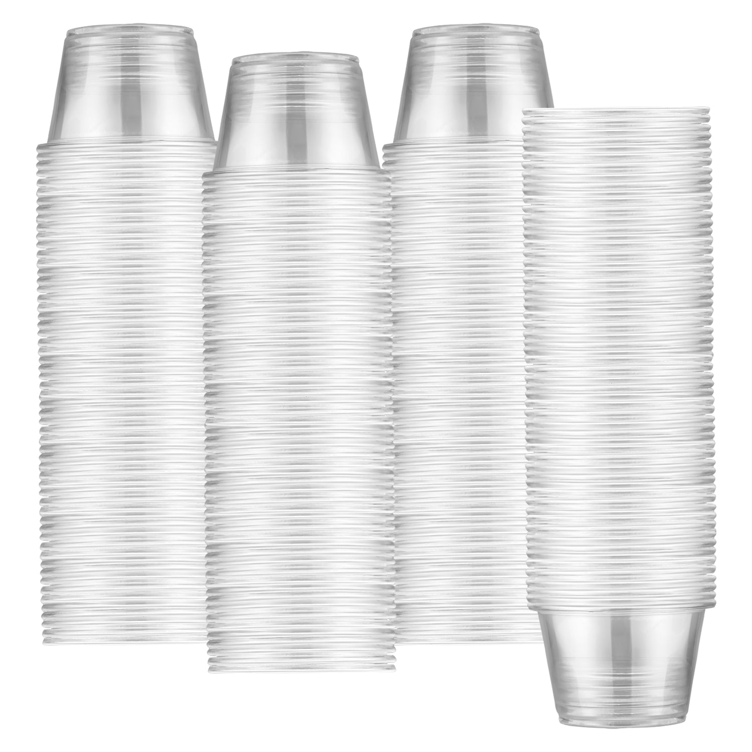 4 oz Clear PP Plastic Portion Cups-2,500/Case