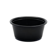 [2,500ct] 3.25 oz PP Plastic Portion Cups | Black