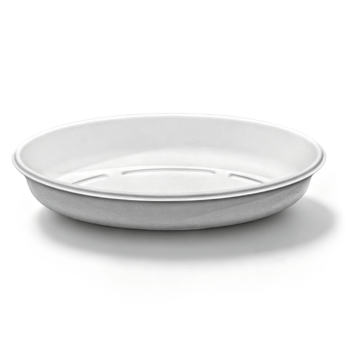 [300ct] 26oz Compostable Bagasse Bowls | Oval | White - Biocean by Danube BlueBiocean