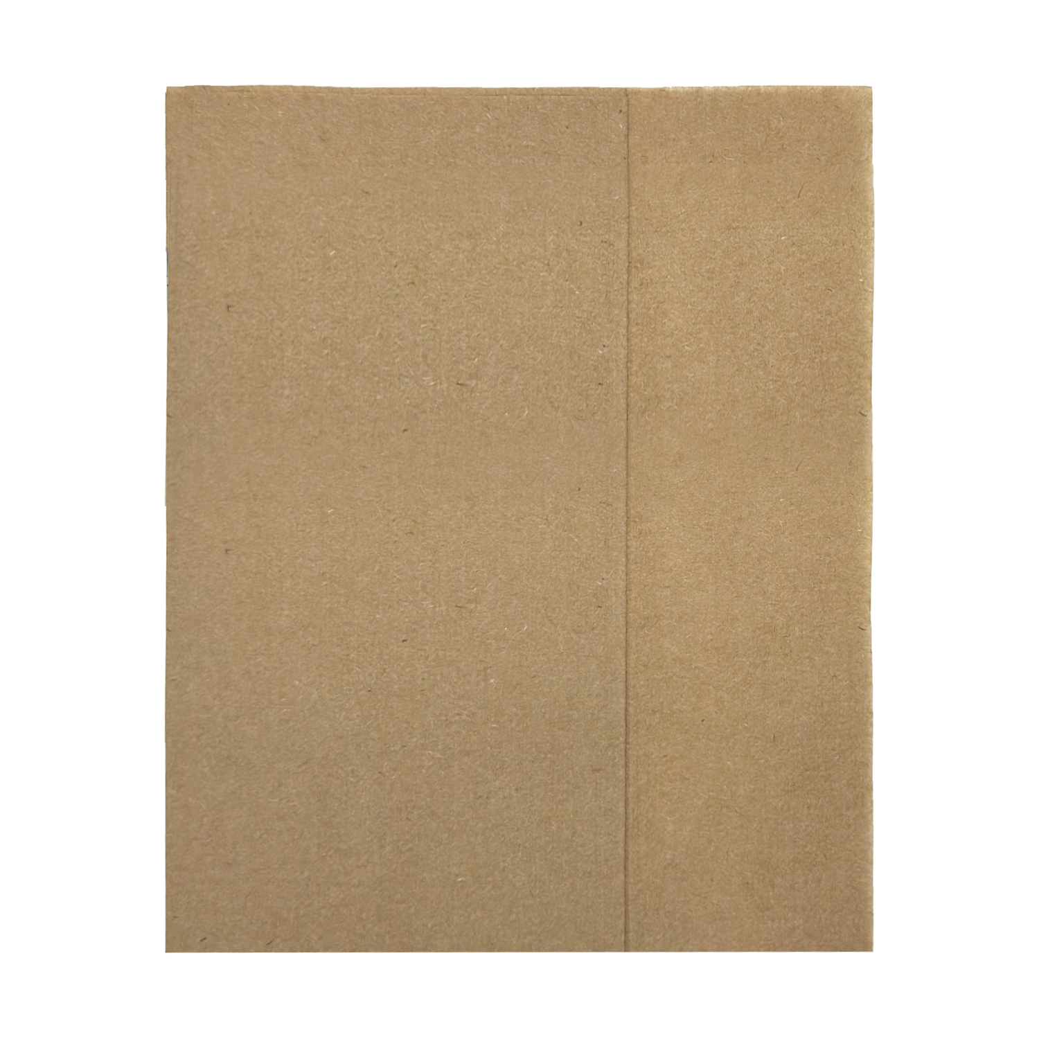 12" x 13"  Kraft 1-Ply 1/6 Fold Interfold Napkins-6,000/Case