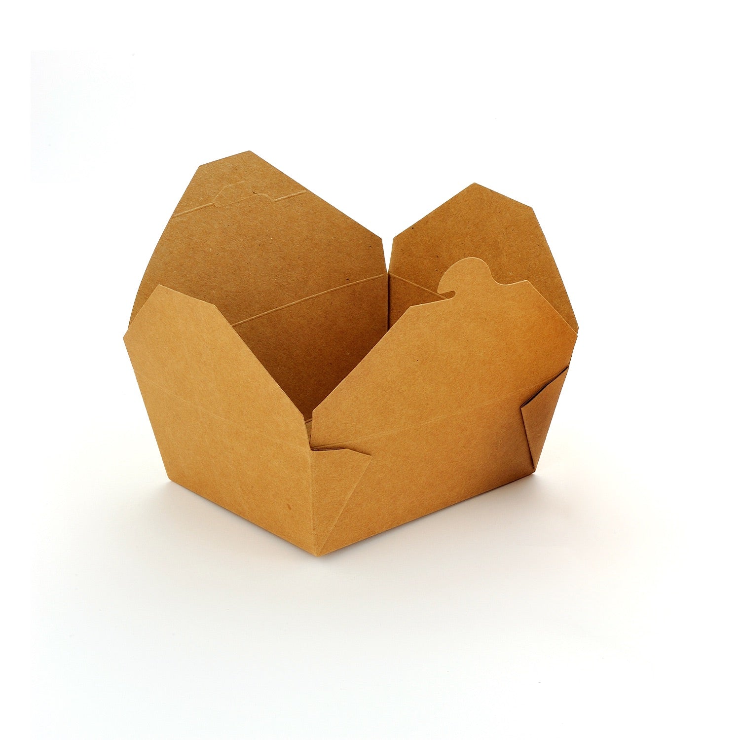 27oz Kraft Paper  Take-Out Boxes - 200/Case