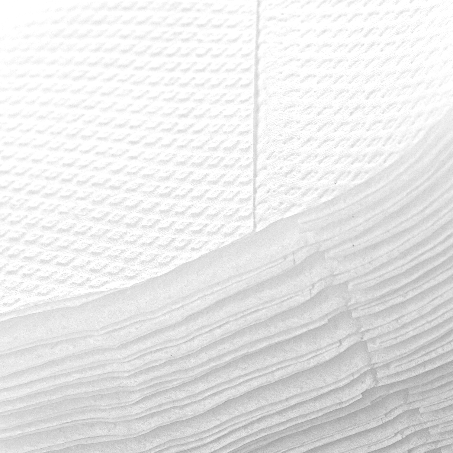 6.7" x 9.8" White 1-Ply  1/6 Fold Express Low-Fold Napkins-8,000/Case