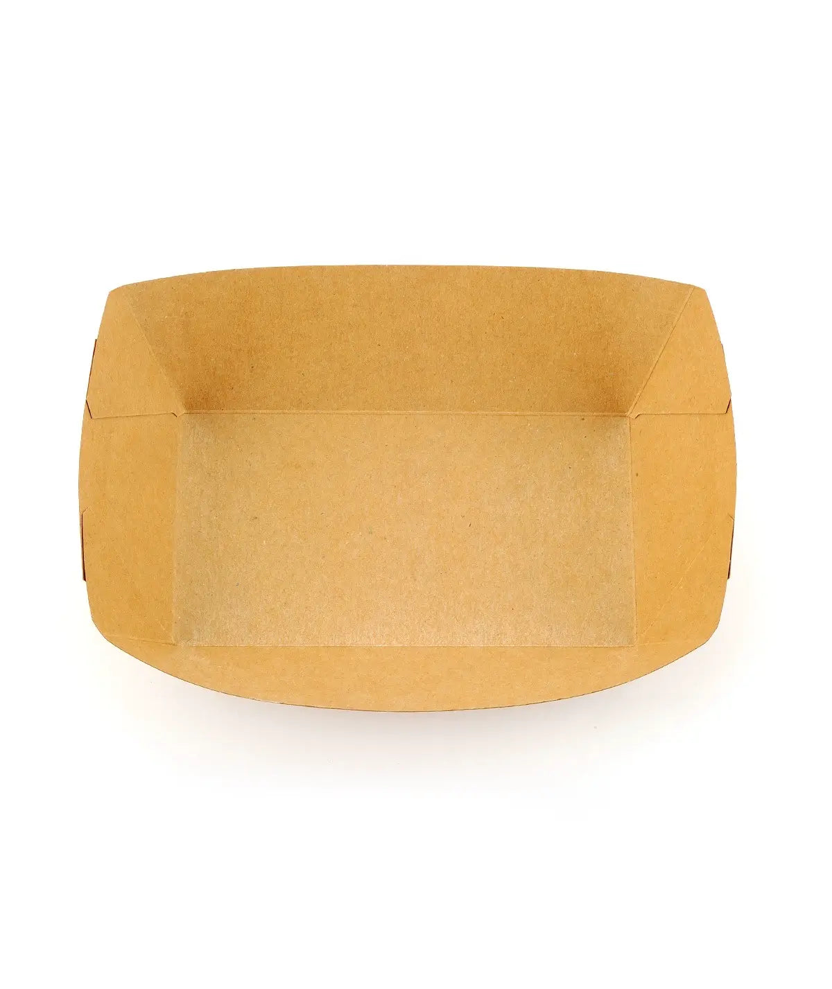 3lb Kraft Paper Food Trays- 500/Case