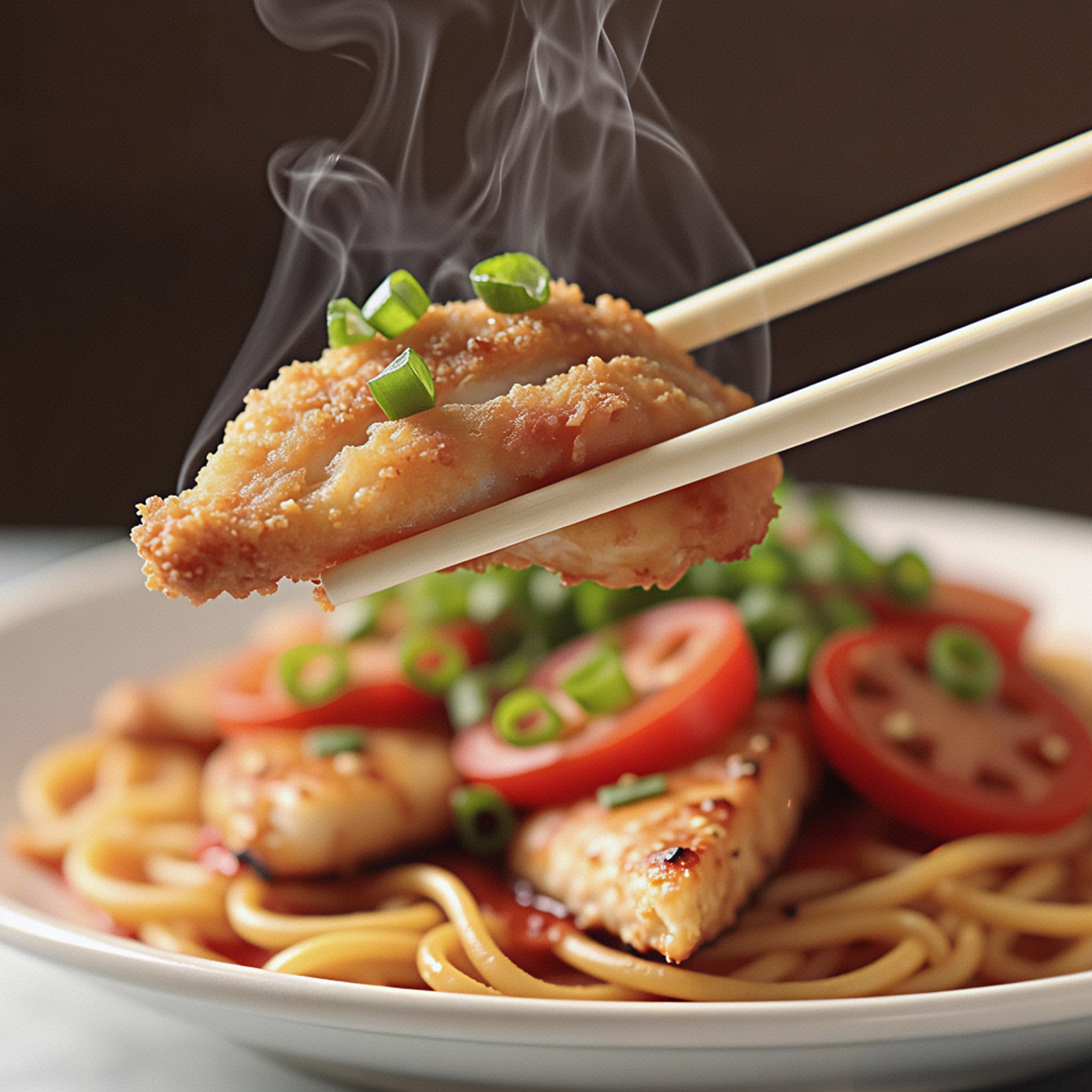 7.8" Plastic Wrapped Bamboo Round Chopsticks-3,000/Case