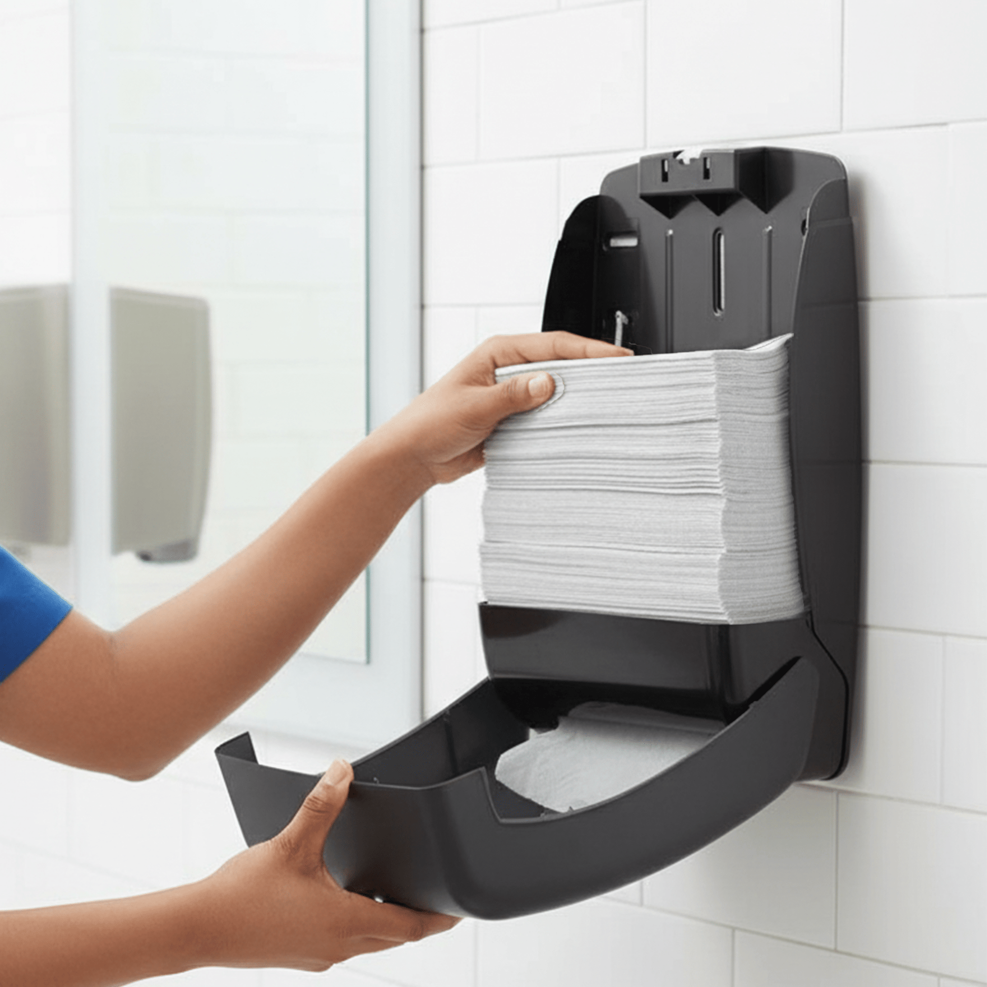 [4,000ct] 8.8" x 9" Multifold Paper Hand Towel | White - Biocean by Danube BlueBiocean