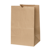 [400ct] 10.24" ×6.54" ×14.17" Kraft Paper Customizable Bag | Natural - Biocean by Danube BlueBiocean
