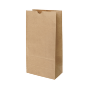 [400ct] 7.68"×4.73" ×15.55" Kraft Paper Customizable Bag | Natural - Biocean by Danube BlueBiocean