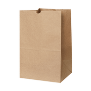 [400ct] 8.46"×6.1"×13.39" Kraft Paper Customize Now Bag | Natural - Biocean by Danube BlueBiocean