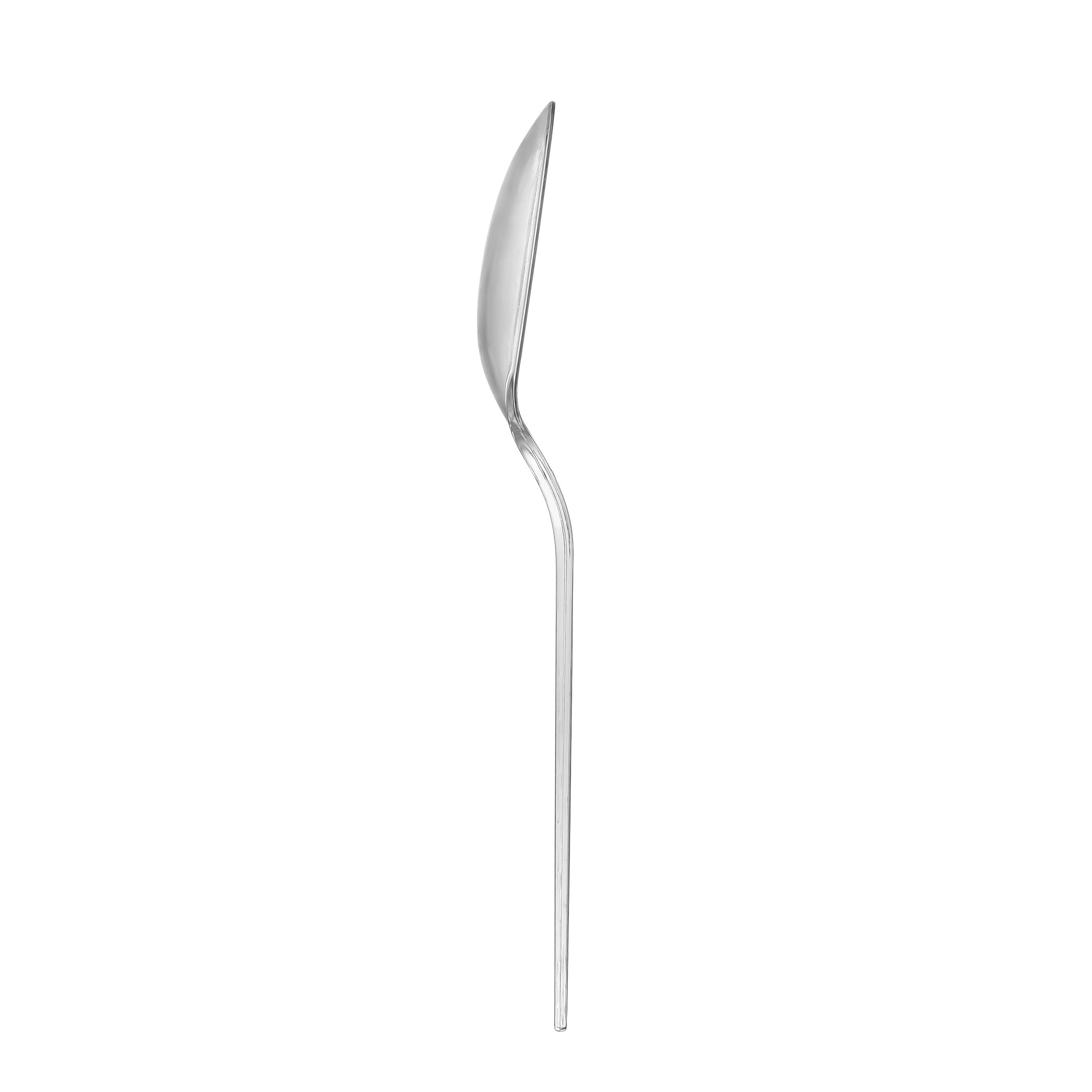 [400ct] PS Plastic Heavy Weight Tea Spoons | Clear - Biocean by Danube BlueBiocean
