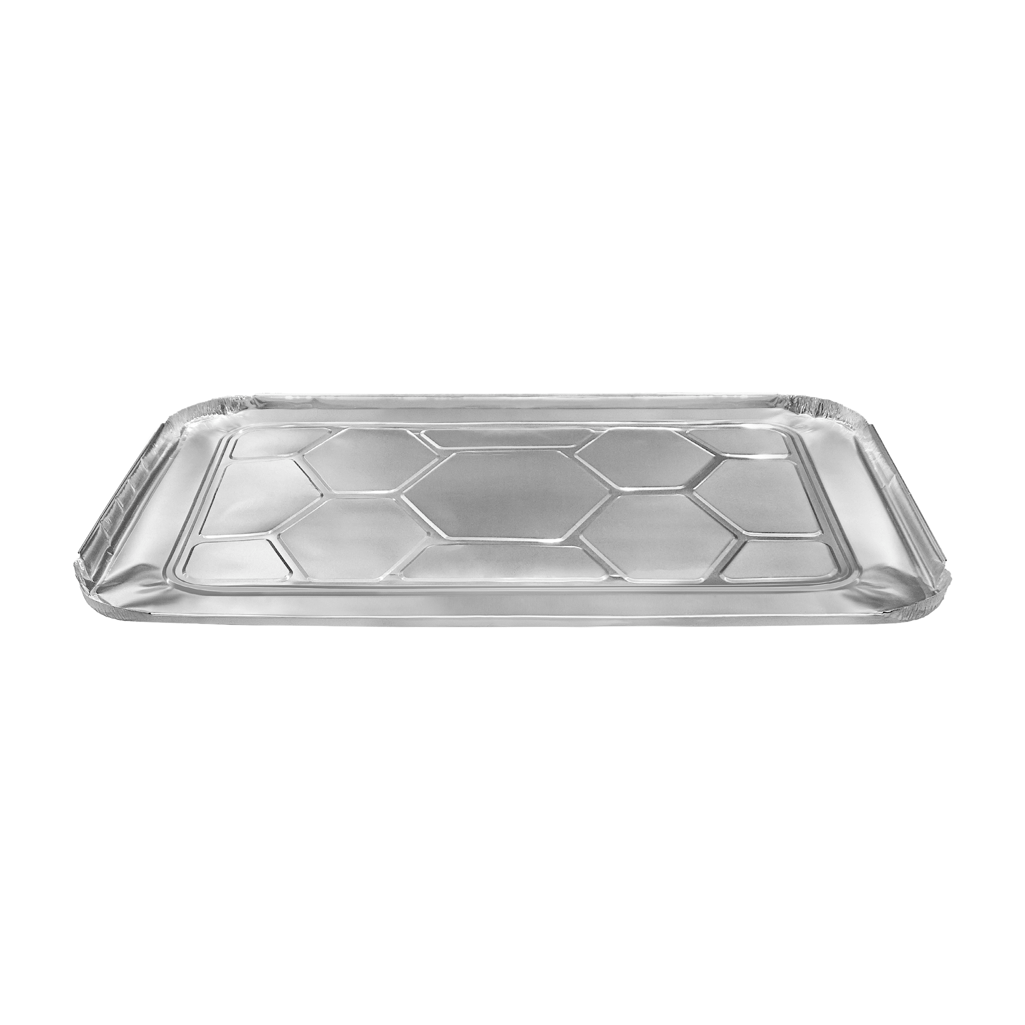 [50 ct] Full Size Foil Steam Table Pan Lid - Biocean by Danube BlueBiocean