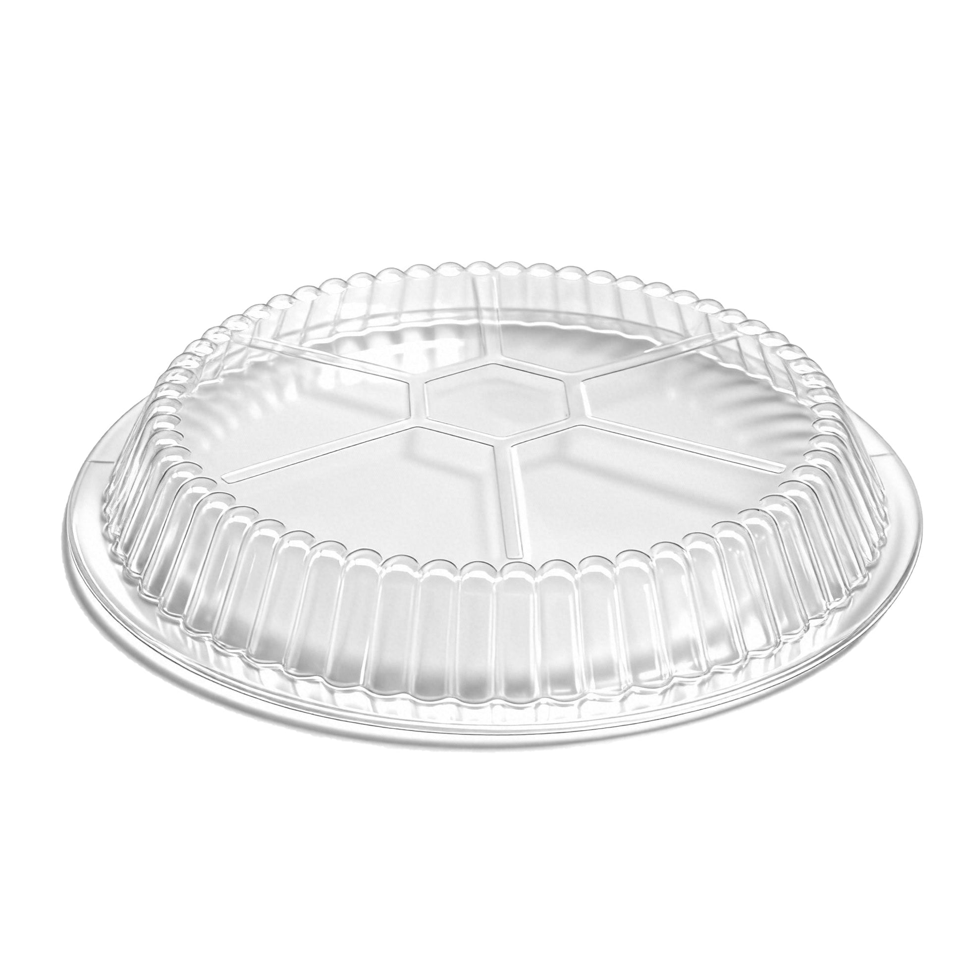 [500 ct] 7" OPS Dome Lids for Foil Pans | Round | Clear - Biocean by Danube BlueBiocean