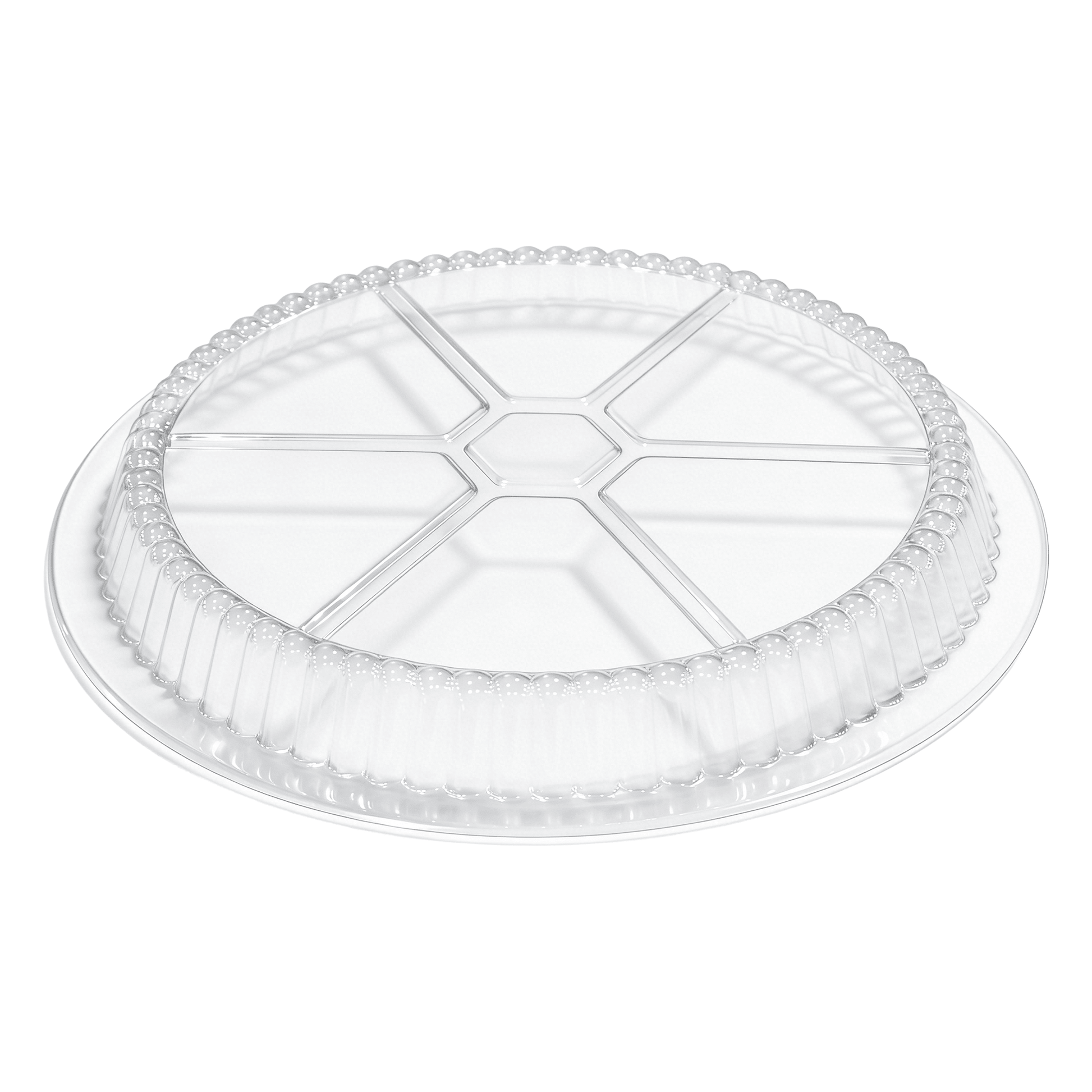 [500 ct] 8" OPS Dome Lid for Foil Pans | Round | Clear - Biocean by Danube BlueBiocean