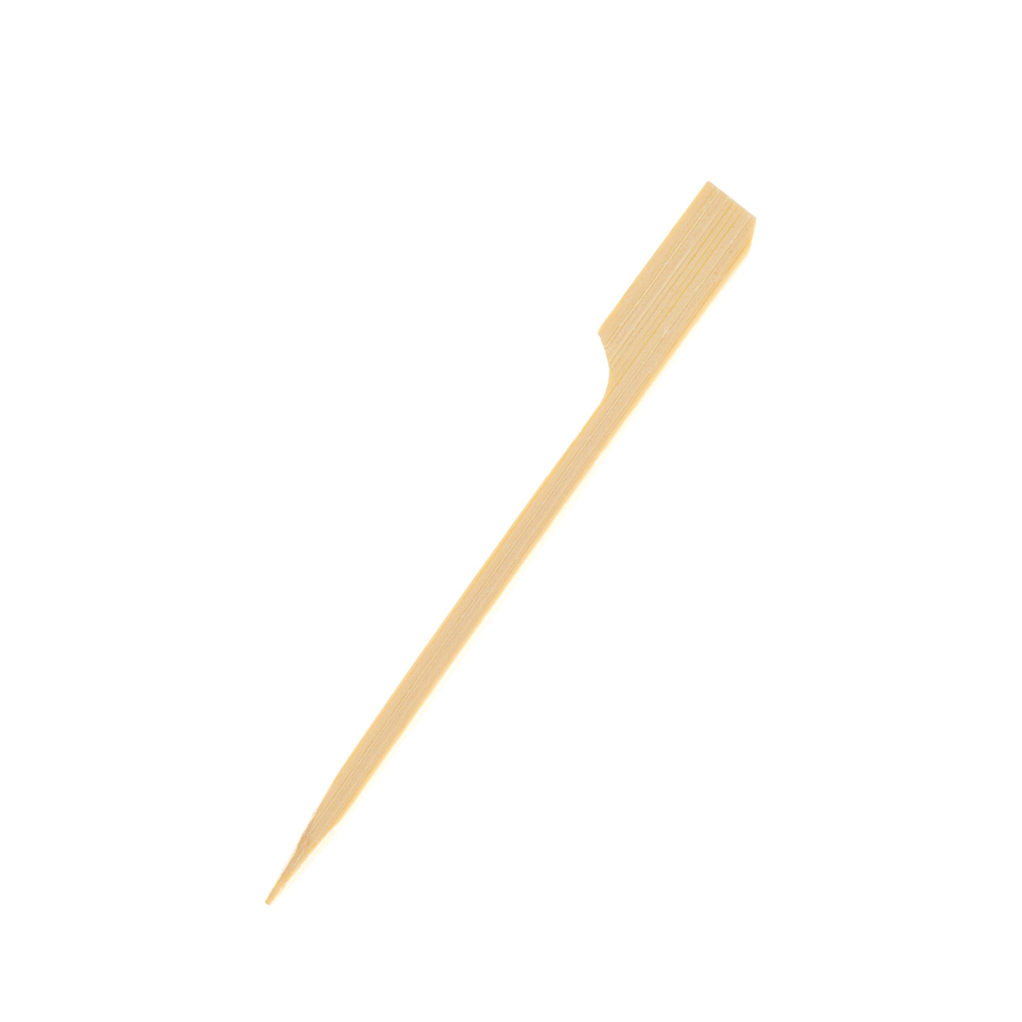 [5,000ct] 3.9" Bamboo Paddle Food Skewers | Brown - Biocean by Danube BlueBiocean
