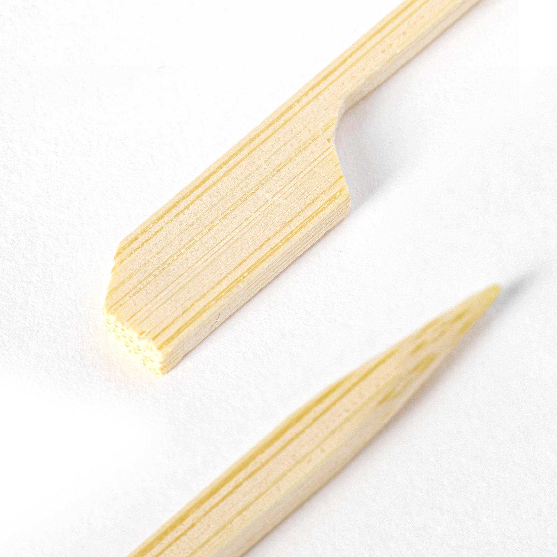 [5,000ct] 3.9" Bamboo Paddle Food Skewers | Brown - Biocean by Danube BlueBiocean