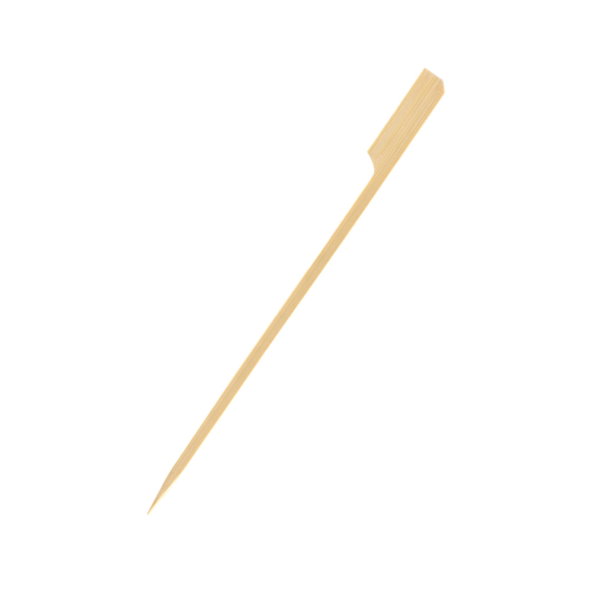 [5,000ct] 5.9" Bamboo Paddle Food Skewers | Brown - Biocean by Danube BlueBiocean