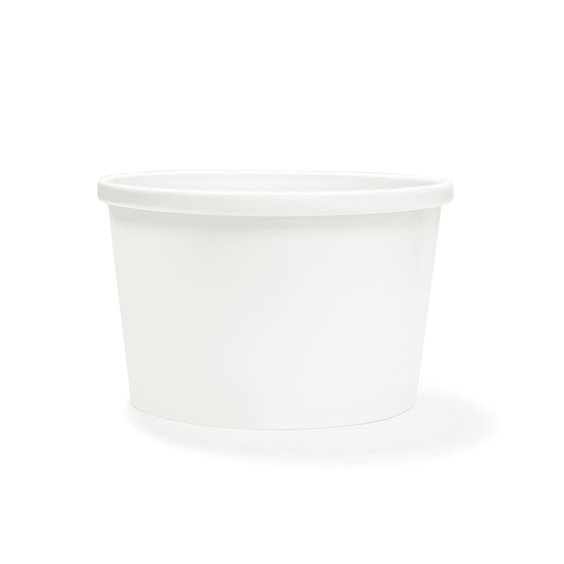 [500ct] 8oz Paper Food Cup | White - Biocean by Danube BlueBiocean