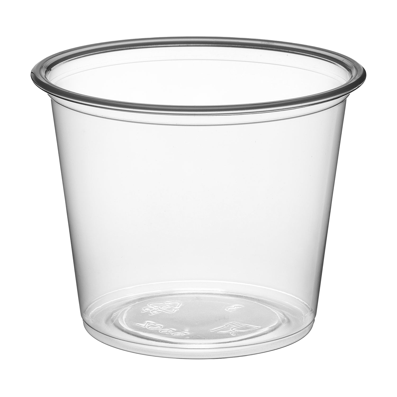 5.5 oz Clear PP Plastic Portion Cups-2,500/Case
