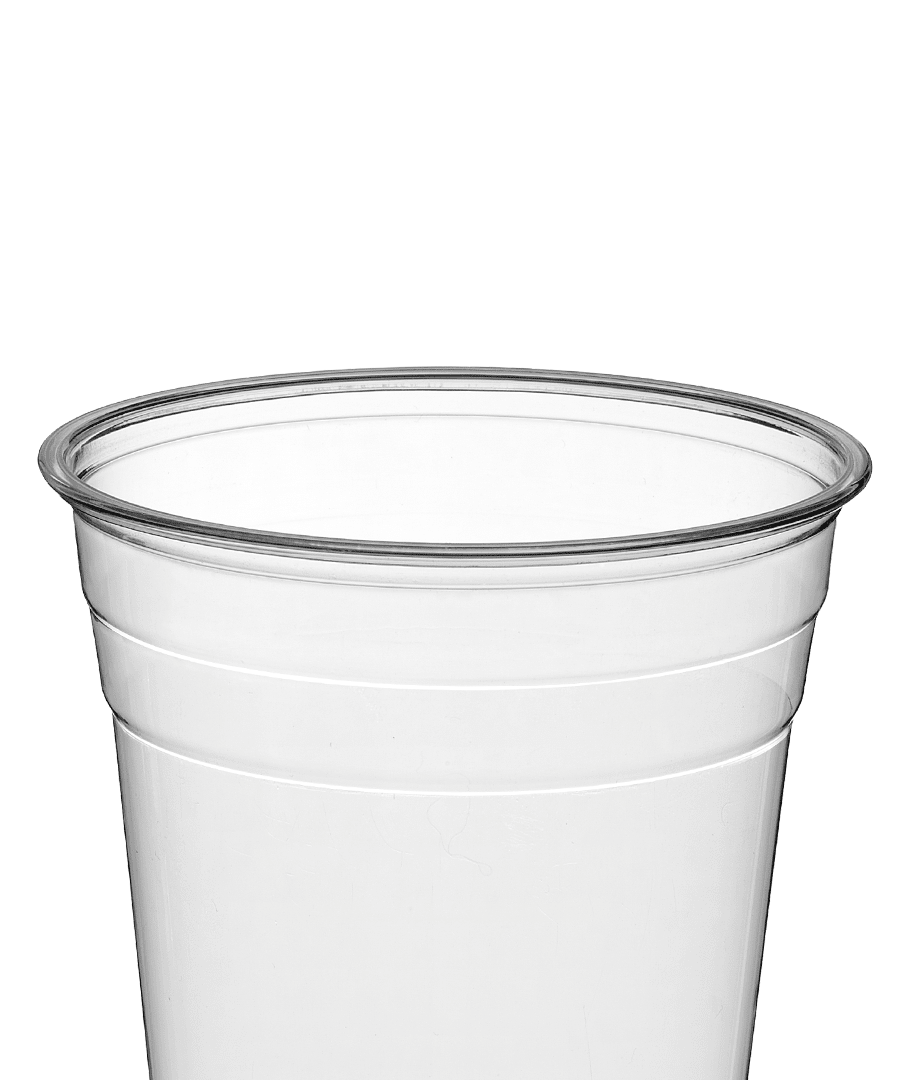 [600 ct] 20 oz PET Cold Cups | 98mm | Clear - Biocean by Danube BlueBiocean