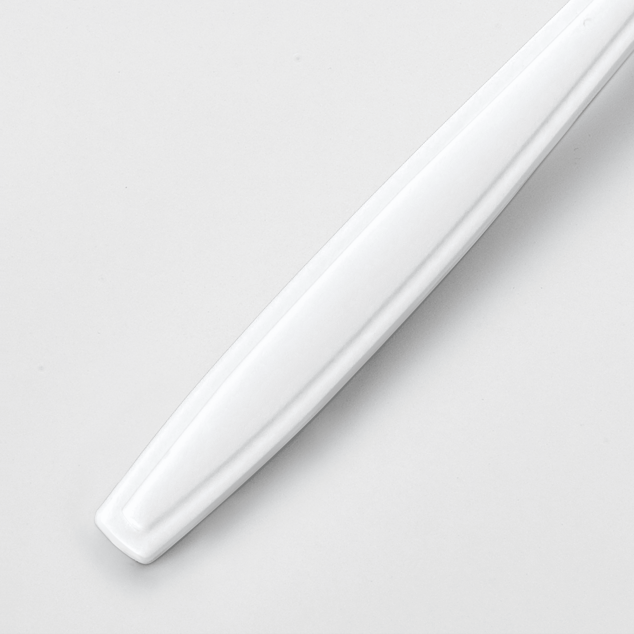 [600ct] PS Plastic Heavy Weight Tea Spoons | White - Biocean by Danube BlueBiocean