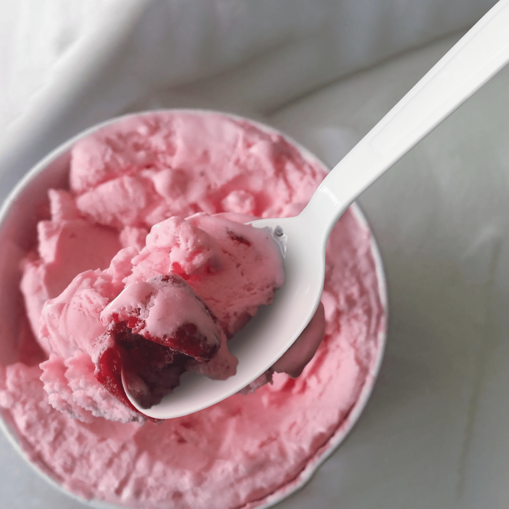 [600ct] PS Plastic Heavy Weight Tea Spoons | White - Biocean by Danube BlueBiocean