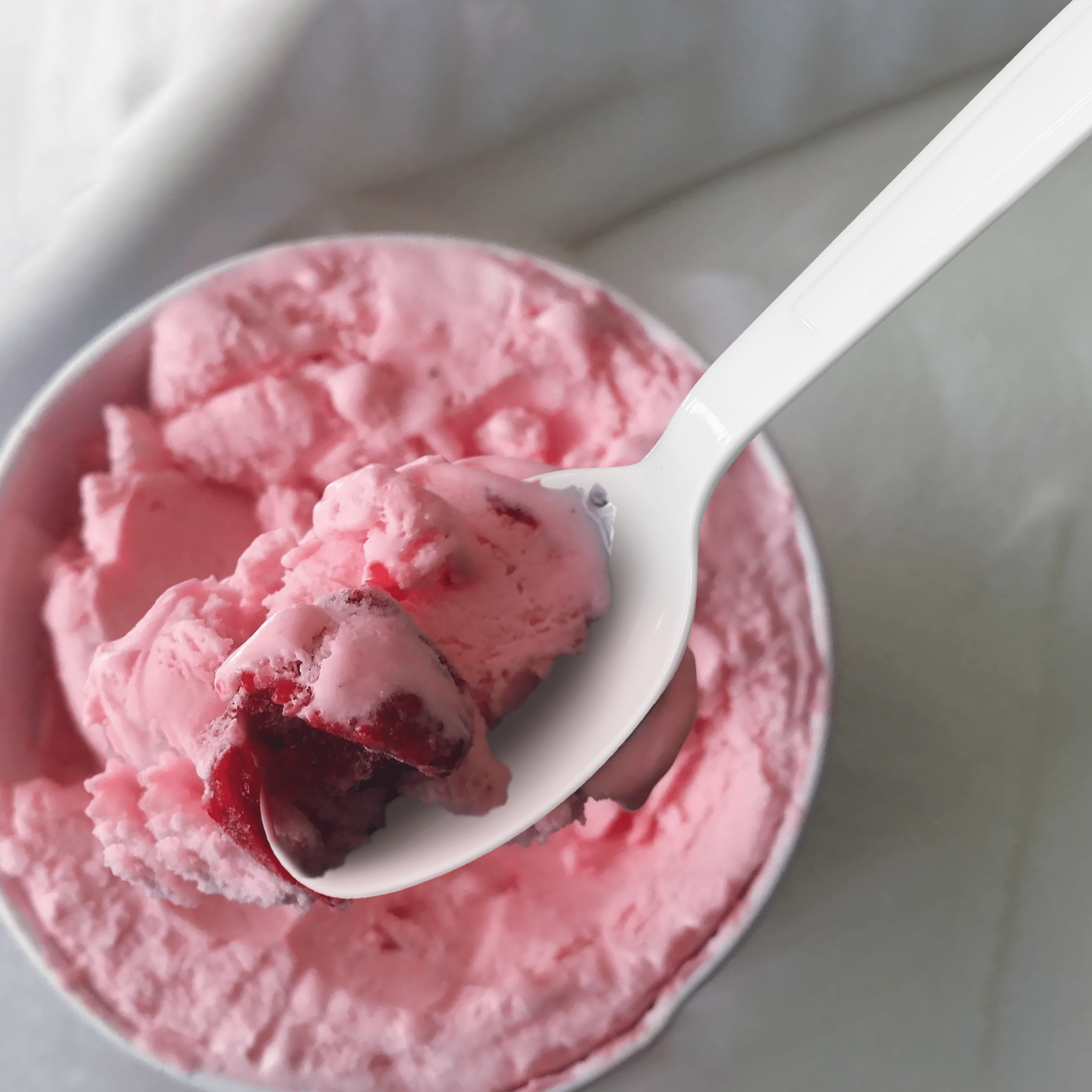 [600ct] PS Plastic Heavy Weight Tea Spoons | White - Biocean by Danube BlueBiocean