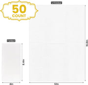 12"x16.8" White Airlaid Napkins-2,000/Case