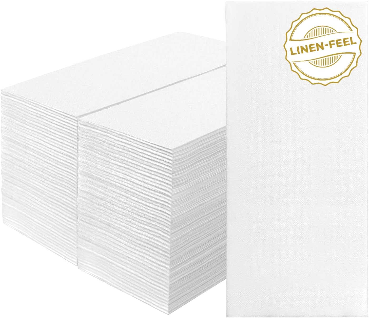 12"x16.8" White Airlaid Napkins-2,000/Case