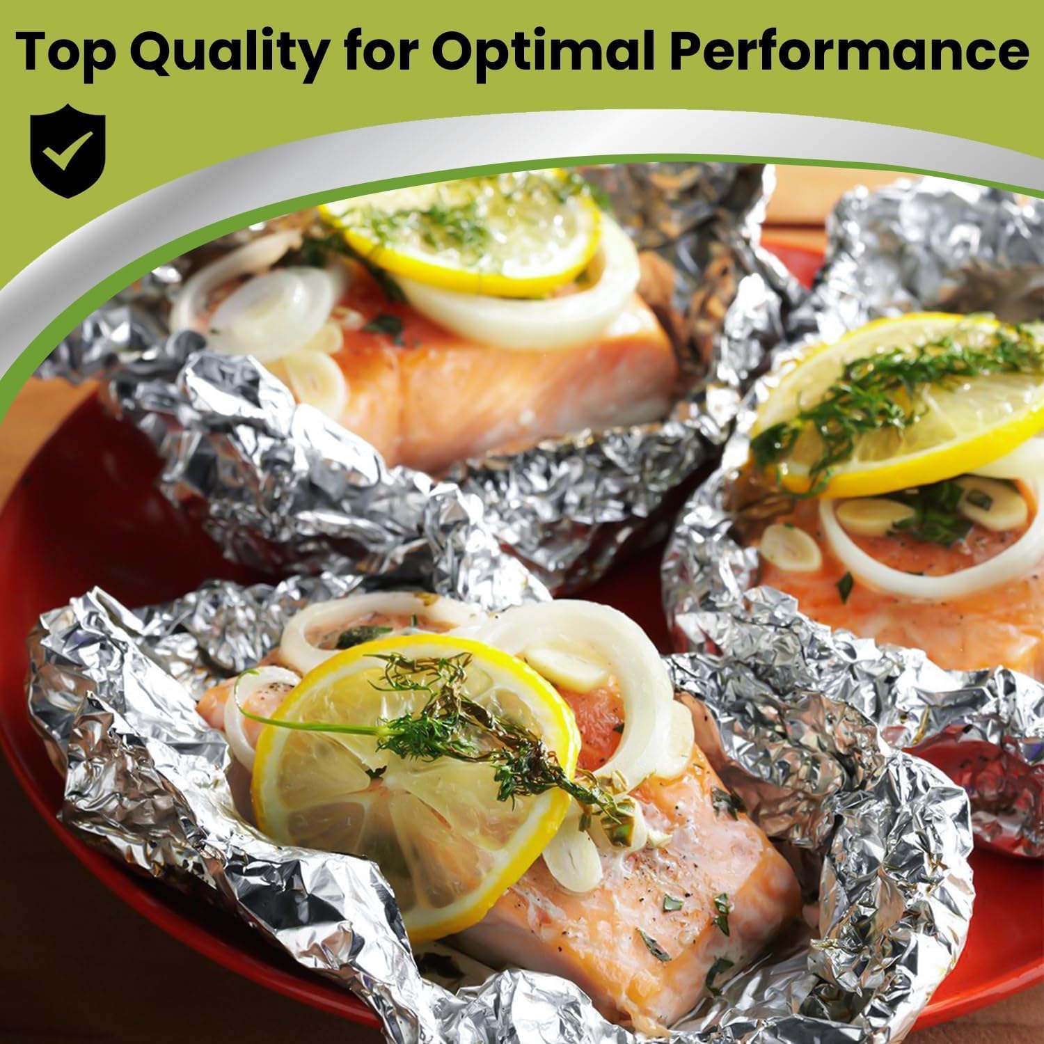 18" x 500" Aluminum Foil Roll-4/Case