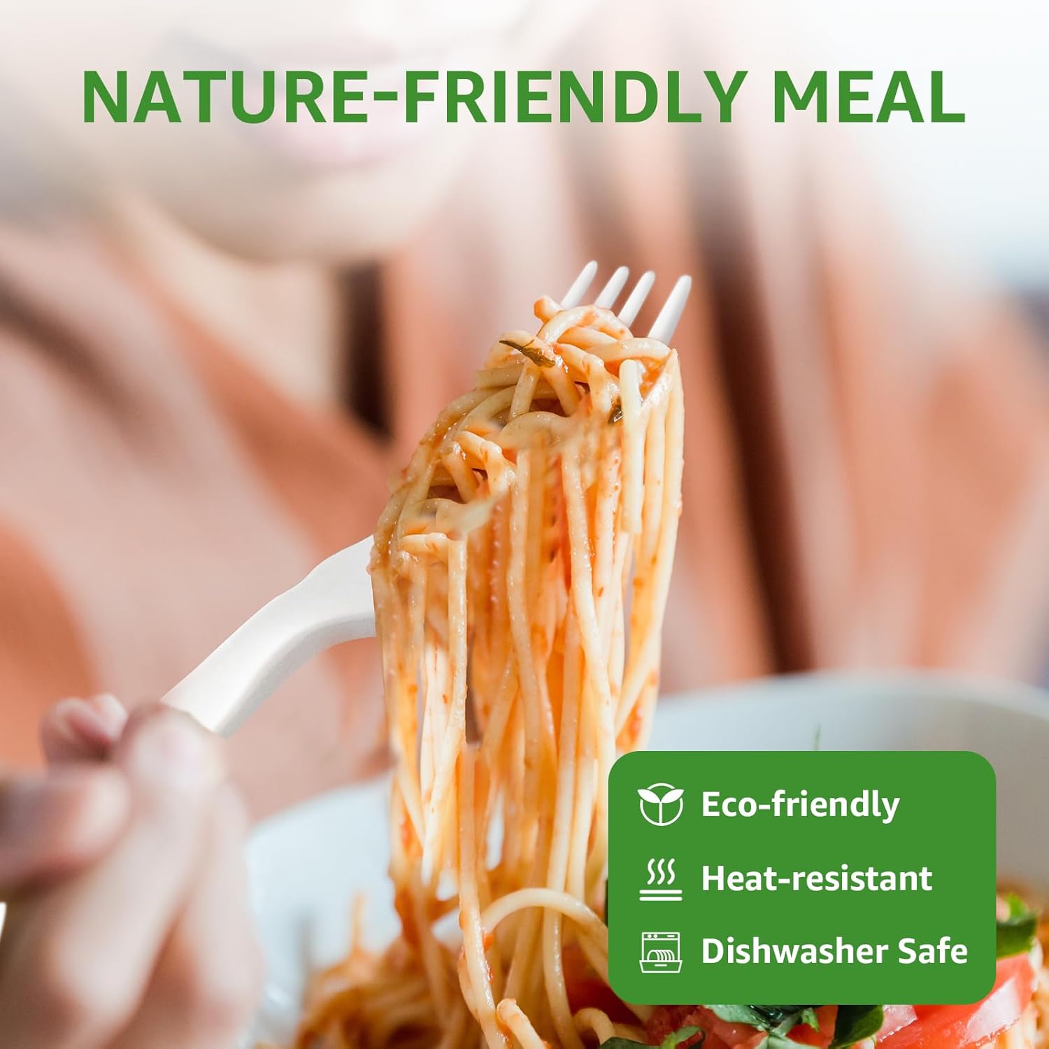 Heavy Weight White  compostable PLA Fork- 3,240/Case