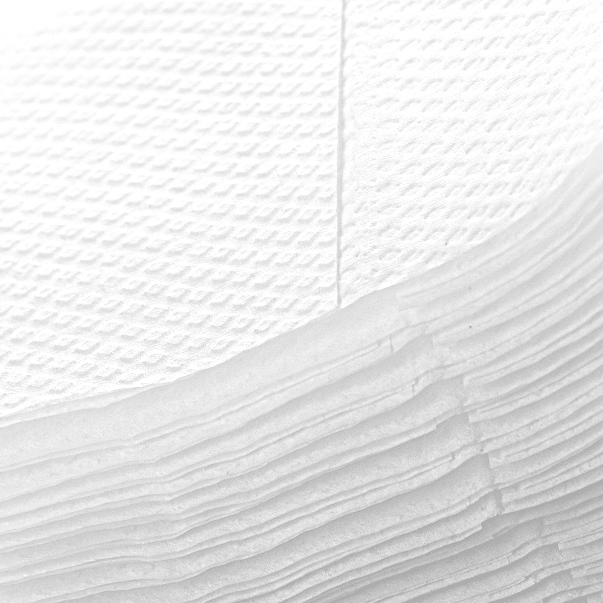[8,000ct] 6.7" x 9.8" 1-Ply Napkins | Low-Fold | 1/6 Fold | White - Biocean by Danube BlueBiocean
