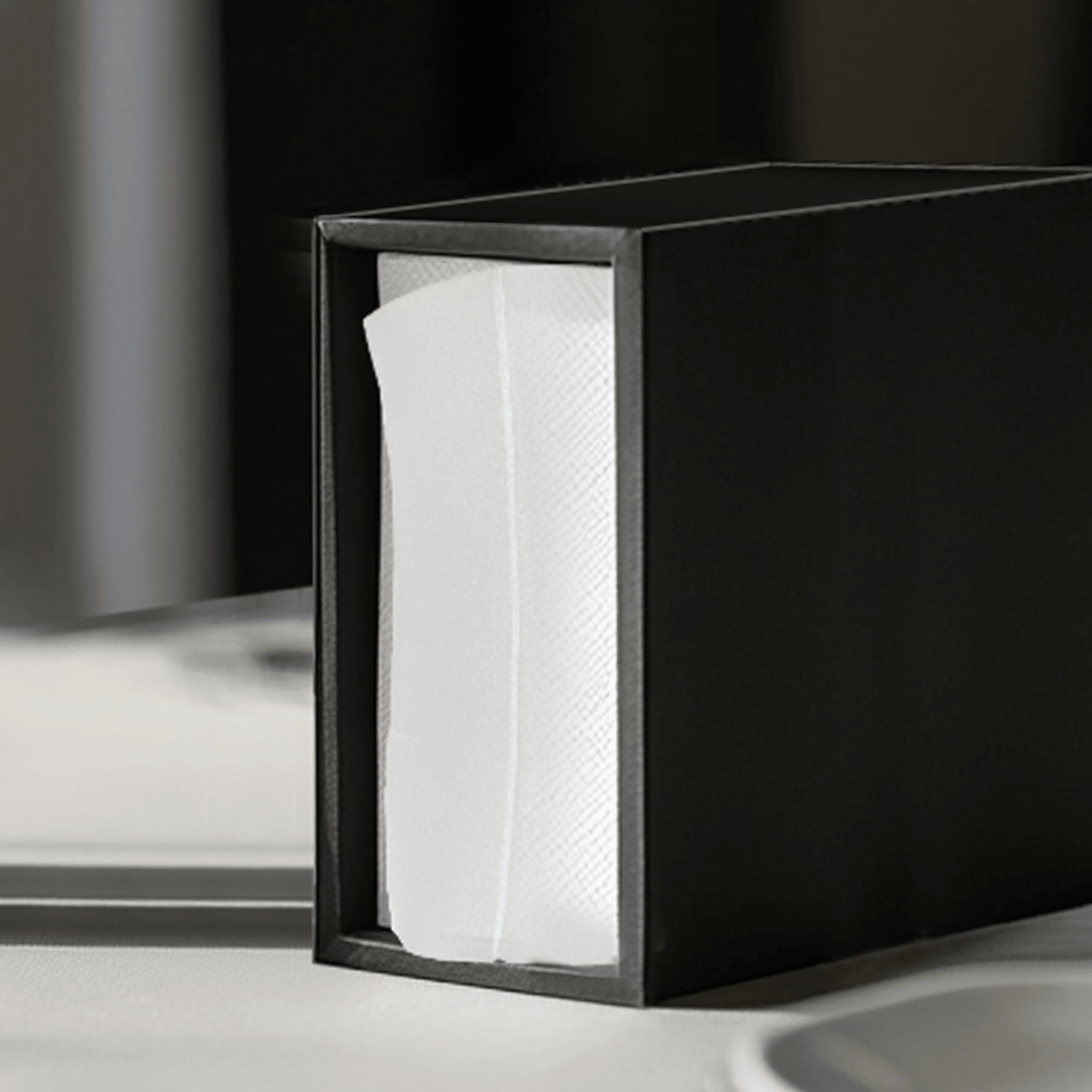 [8,000ct] 6.7" x 9.8" 1-Ply Napkins | Low-Fold | 1/6 Fold | White - Biocean by Danube BlueBiocean