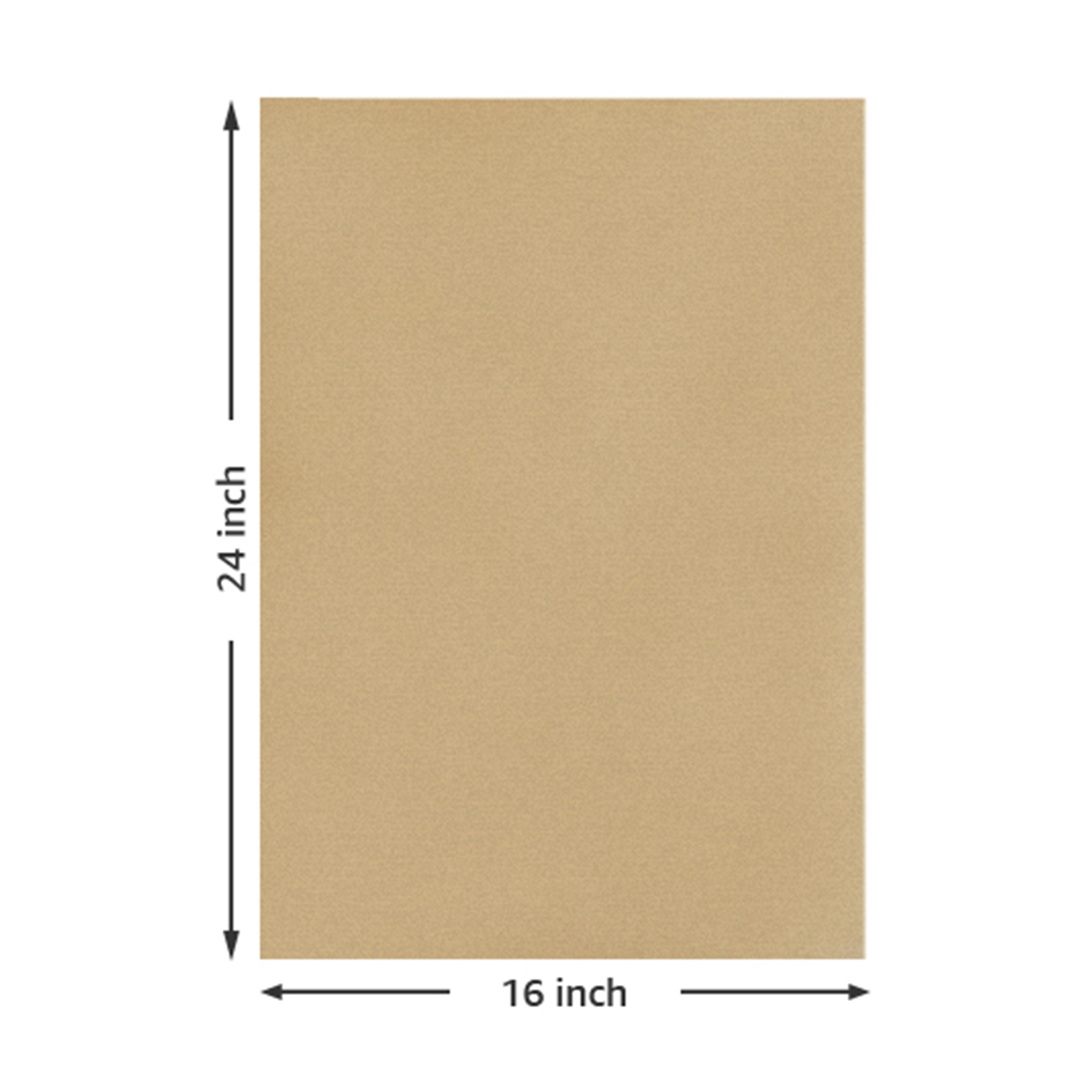 [100ct] 16" x 24" Silicone Coated Parchment Papers