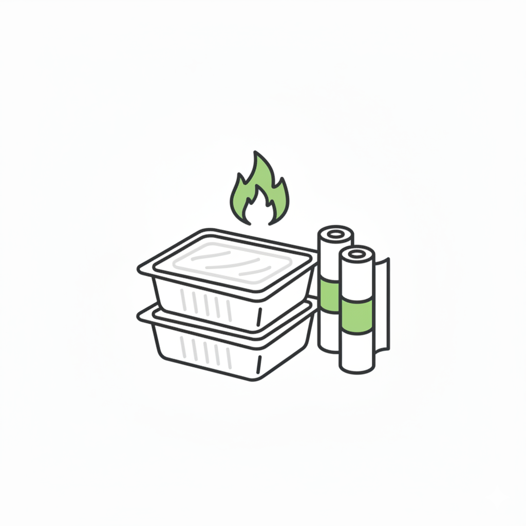 Biocean eco-friendly bakery bags for pastries and desserts