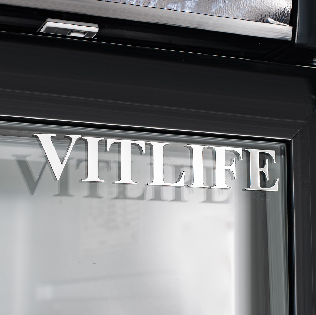Vitlife Commercial VSC288VCW 20" 1-Glass Door Merchandiser Refrigerator w/ Canopy, 8.8 cu. ft.