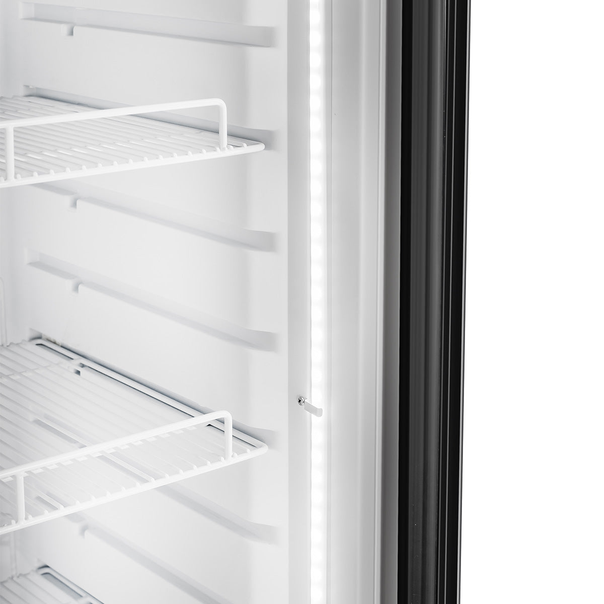 Vitlife Commercial VSC298VTW 20" 1-Glass Door Merchandiser Refrigerator, Bottom Mount, 9.1 cu. ft.