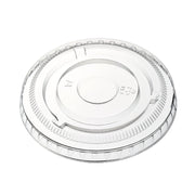 [2,500ct] 3.25-5.5oz PET Plastic Portion Cup Lids | Clear