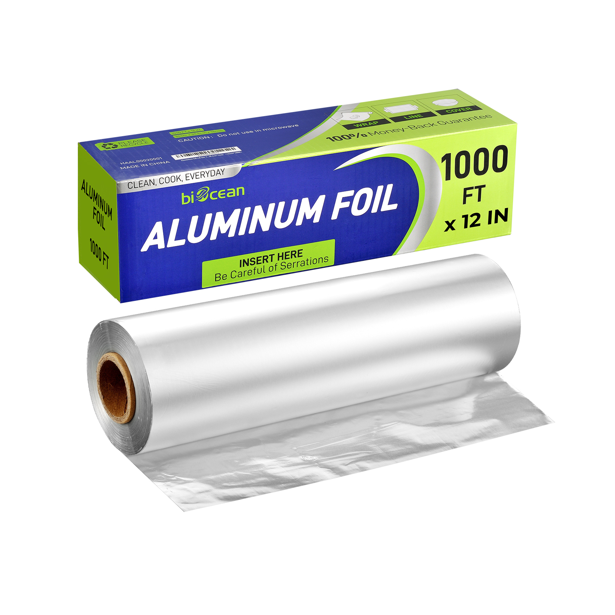 [1ct]  12" x 1000'  Aluminum Foil Roll