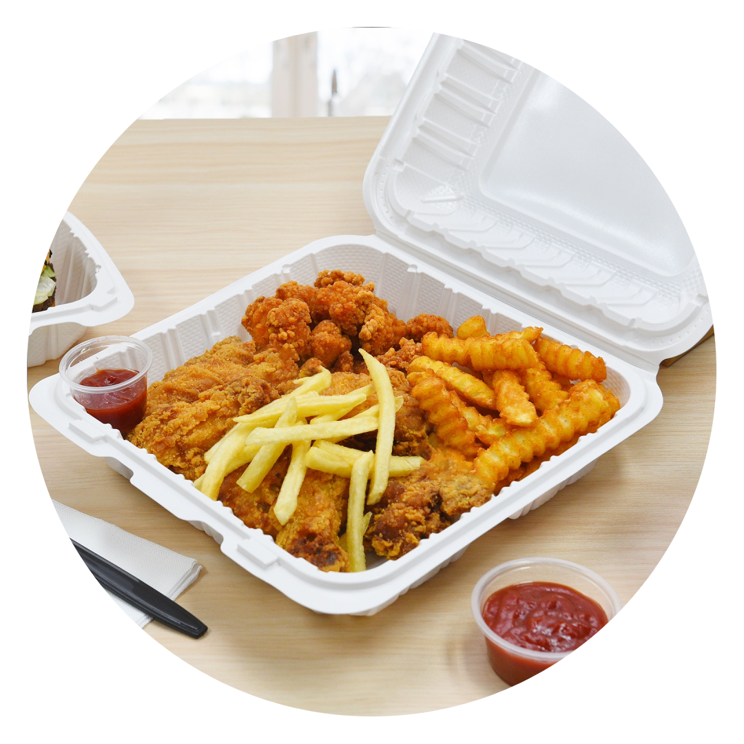 Hinged Food Container