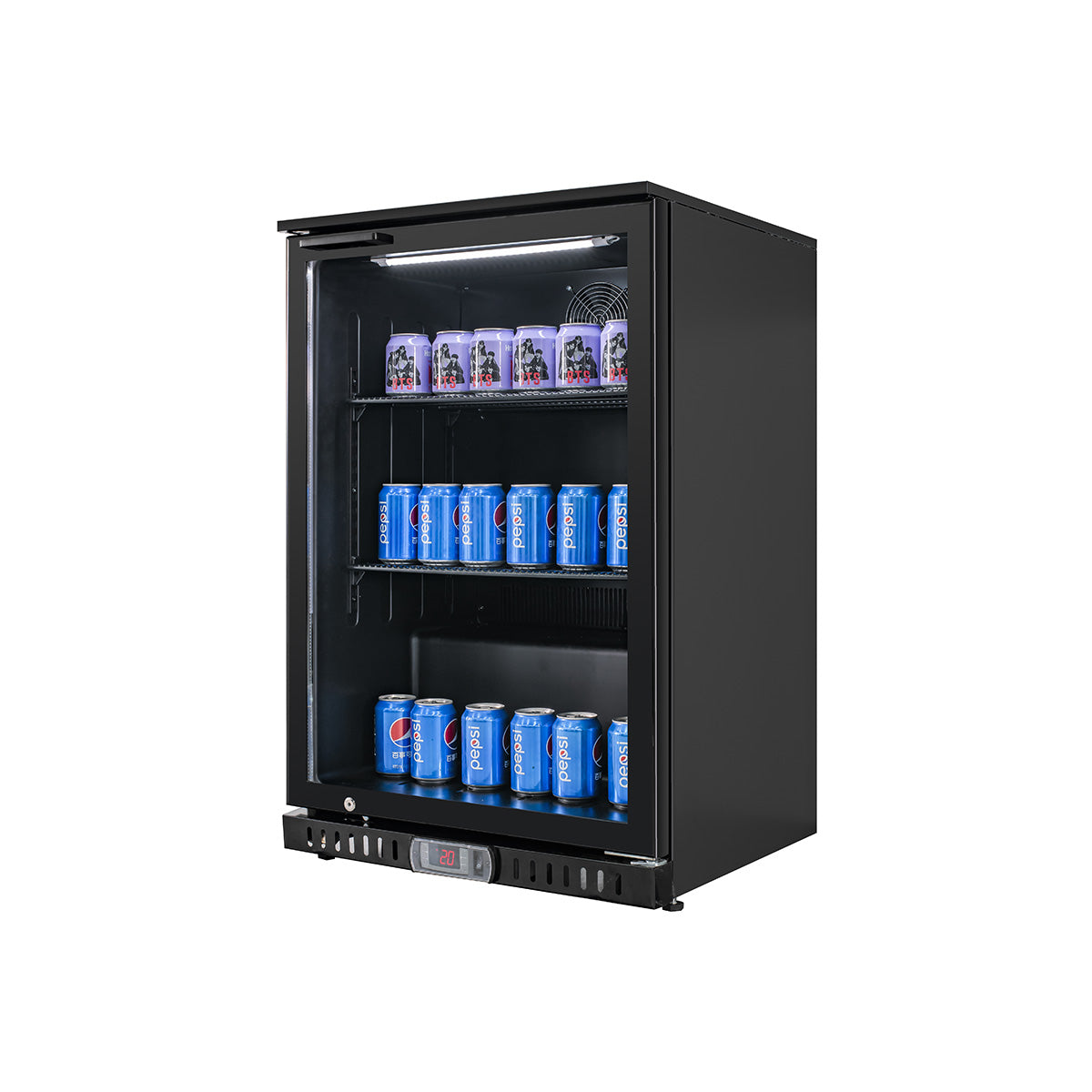 Vitlife Commercial VBBS-138H 23.5" Back Bar Cooler, 4.7 Cu Ft