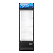 Vitlife Commercial VSC188VCW 20" 1-Glass Door Small Merchandiser Refrigerator, 6,4 cu. ft.