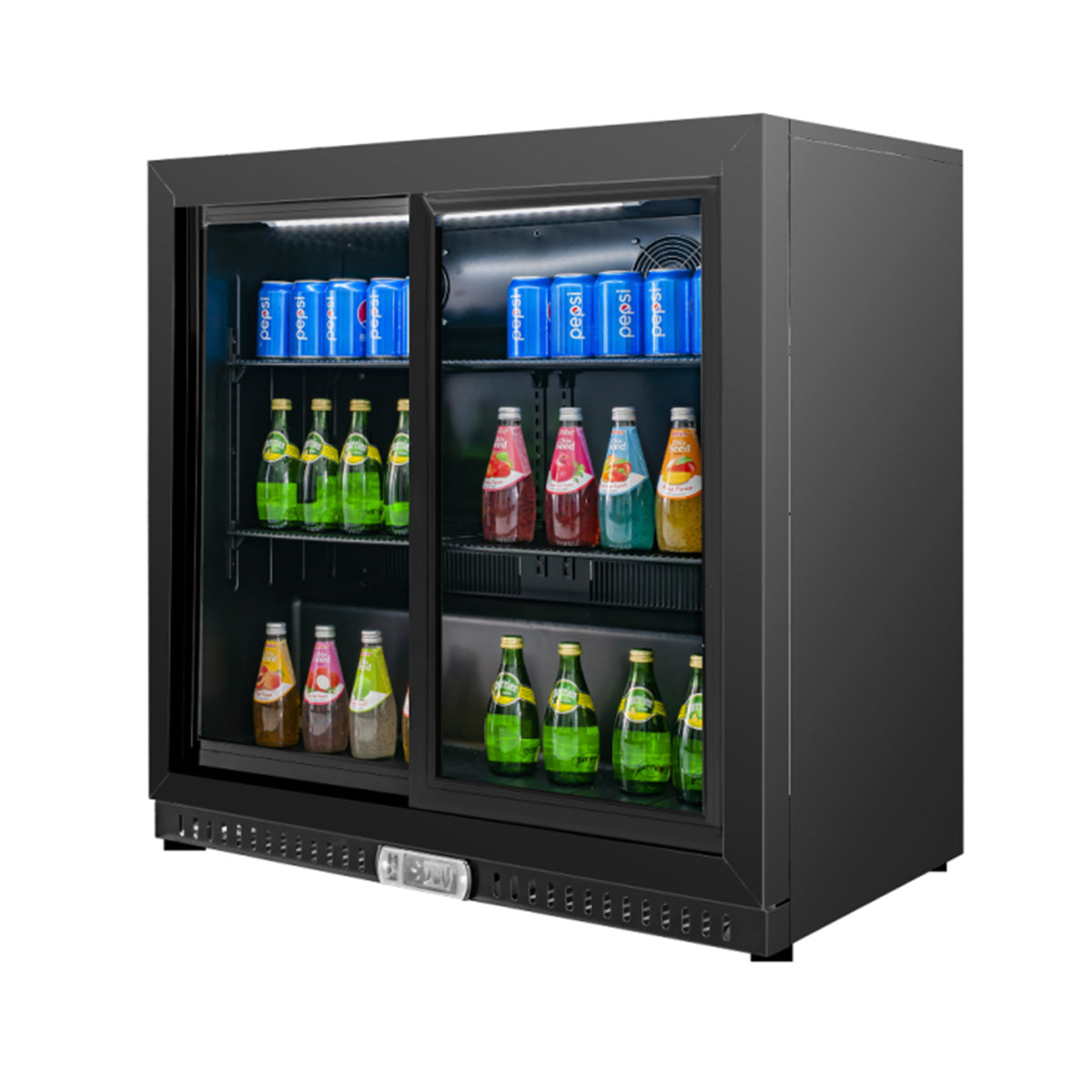 Vitlife Commercial VBBD-238S 35" Back Bar Cooler, 7.5 Cu Ft