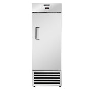 Vitlife Commercial VRB27F 27" 1 - Solid Door Reach - In Freezer, Bottom Mounted, 21 cu. ft. - Biocean by Danube BlueBiocean